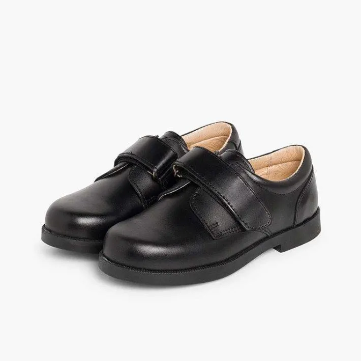 Zapatos Colegiales<Pisamonas Zapato Colegial Escolares Niño Tira Adherente