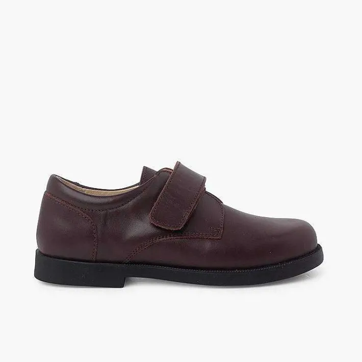 Zapatos Colegiales<Pisamonas Zapato Colegial Escolares Niño Tira Adherente