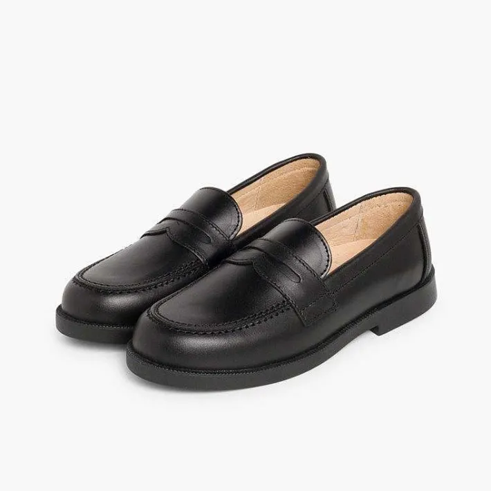 Zapatos Colegiales<Pisamonas Zapato Colegial Escolares Niño Mocasines