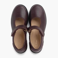 Zapatos Colegiales<Pisamonas Zapato Colegial Merceditas Niña Tira Adherente
