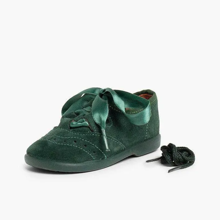 Zapatito Inglés<Pisamonas Zapato Inglés Niños En Serraje