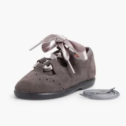 Zapatito Inglés<Pisamonas Zapato Inglés Niños En Serraje