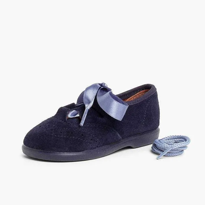 Zapatito Inglés<Pisamonas Zapato Inglés Niños En Serraje