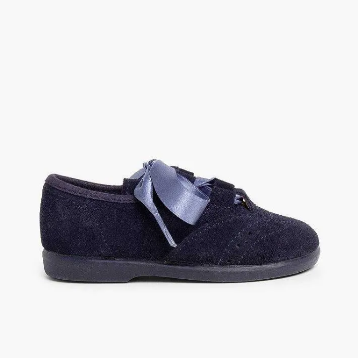 Zapatito Inglés<Pisamonas Zapato Inglés Niños En Serraje