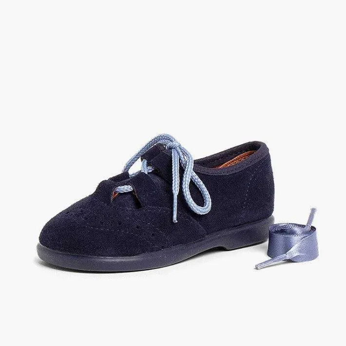 Zapatito Inglés<Pisamonas Zapato Inglés Niños En Serraje