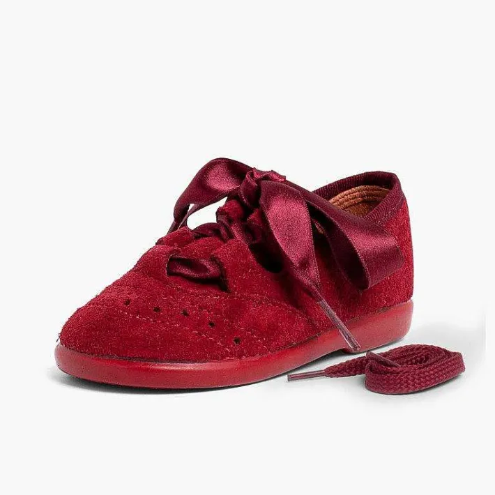 Zapatito Inglés<Pisamonas Zapato Inglés Niños En Serraje