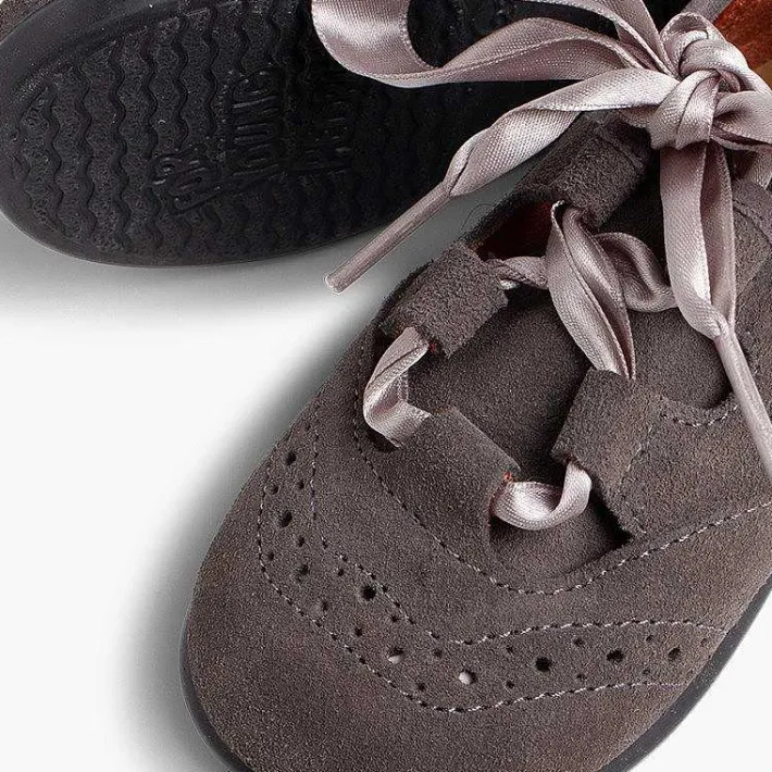 Zapatito Inglés<Pisamonas Zapato Inglés Niños En Serraje