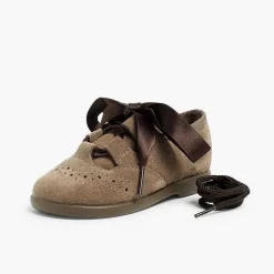 Zapatito Inglés<Pisamonas Zapato Inglés Niños En Serraje