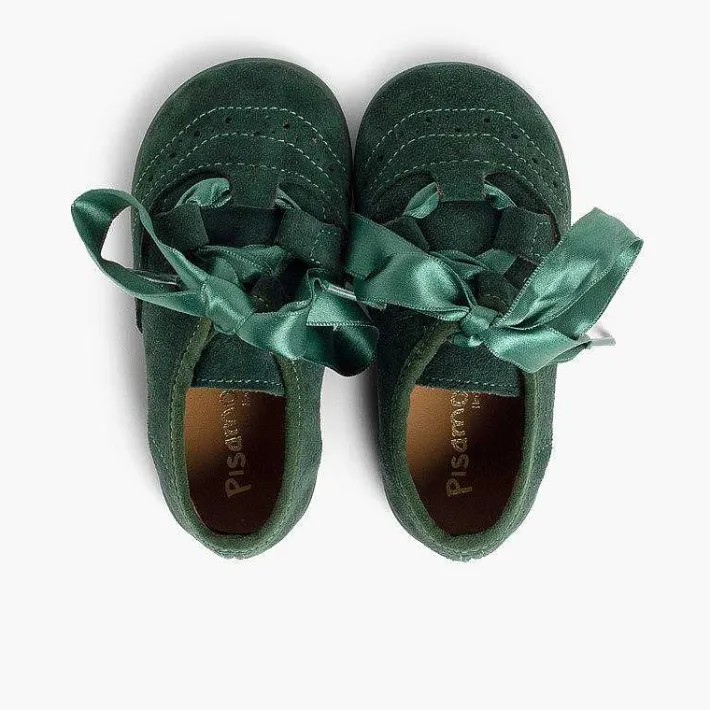 Zapatito Inglés<Pisamonas Zapato Inglés Niños En Serraje