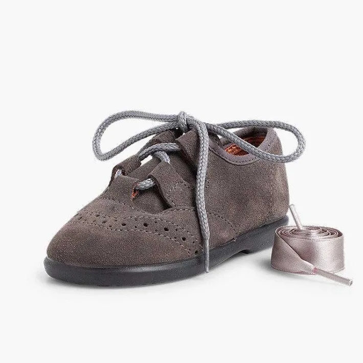Zapatito Inglés<Pisamonas Zapato Inglés Niños En Serraje