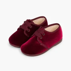 Blucher<Pisamonas Zapato Terciopelo Cordon Faya