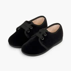 Blucher<Pisamonas Zapato Terciopelo Cordon Faya