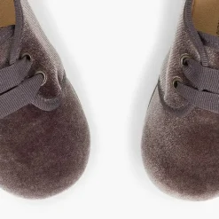 Blucher<Pisamonas Zapato Terciopelo Cordon Faya