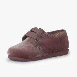 Blucher<Pisamonas Zapato Terciopelo Cordon Faya