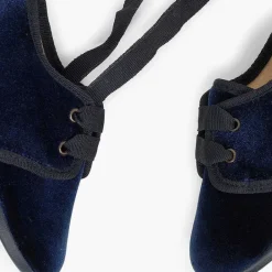 Blucher<Pisamonas Zapato Terciopelo Cordon Faya