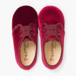Blucher<Pisamonas Zapato Terciopelo Cordon Faya