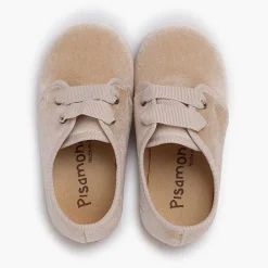 Blucher<Pisamonas Zapato Terciopelo Cordon Faya