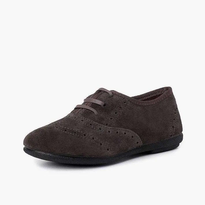 Zapatos Blucher<Pisamonas Zapatos Blucher Niña Y Mujer Serraje
