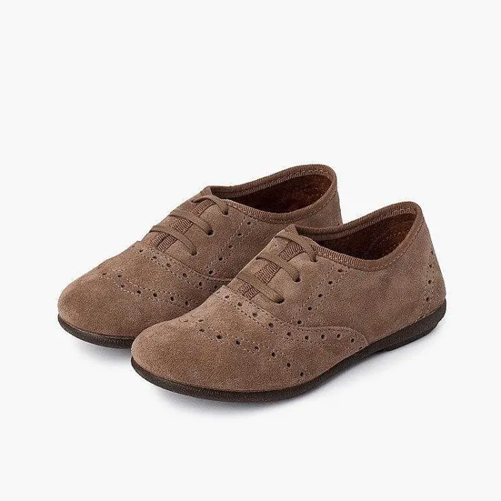 Zapatos Blucher<Pisamonas Zapatos Blucher Niña Y Mujer Serraje