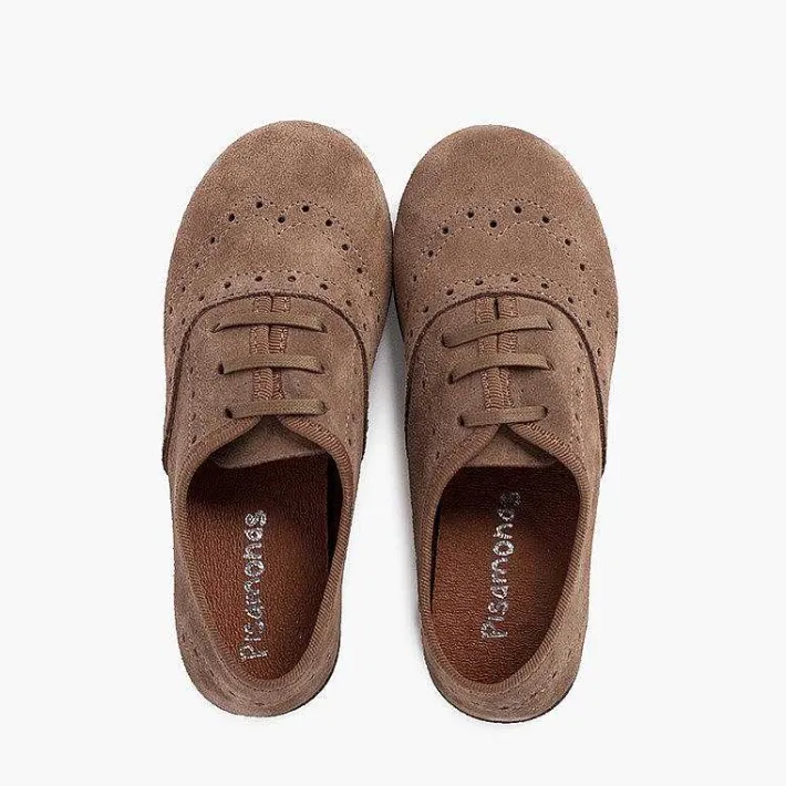 Zapatos Blucher<Pisamonas Zapatos Blucher Niña Y Mujer Serraje