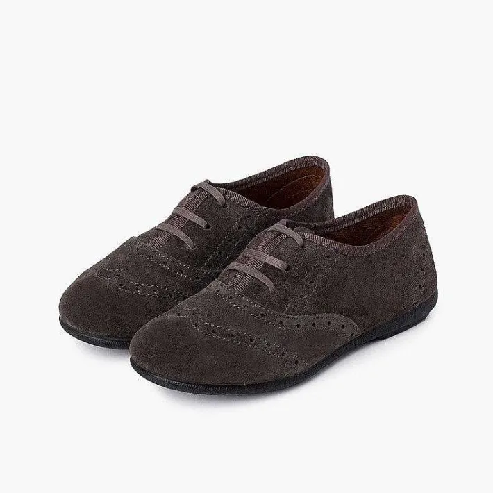 Zapatos Blucher<Pisamonas Zapatos Blucher Niña Y Mujer Serraje