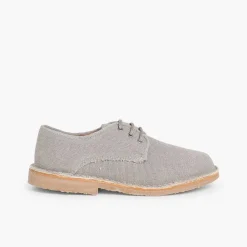 Zapatos Comunión<Pisamonas Zapatos Blucher Niño & Hombre Tejido Canvas