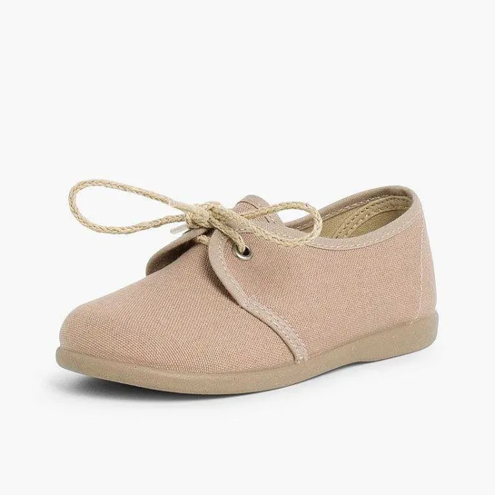 Blucher<Pisamonas Zapatos Blucher Niños Lona