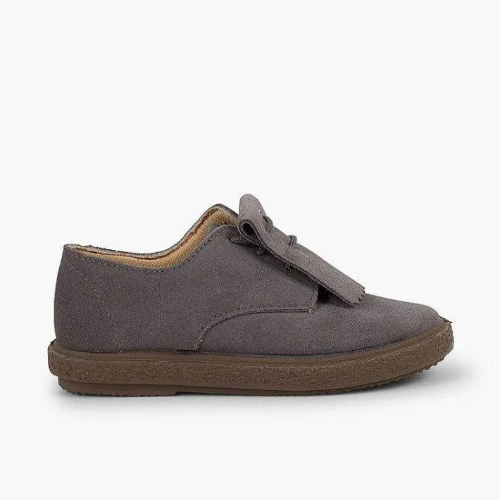 Blucher<Pisamonas Zapatos Blucher Serraje Flecos Lisos