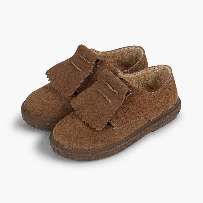 Blucher<Pisamonas Zapatos Blucher Serraje Flecos Lisos