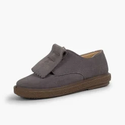 Blucher<Pisamonas Zapatos Blucher Serraje Flecos Lisos