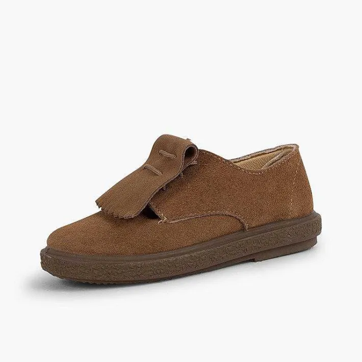 Blucher<Pisamonas Zapatos Blucher Serraje Flecos Lisos