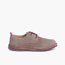 Zapatos Blucher<Pisamonas Zapatos Blucher Serraje Suela Y Cordones Colores