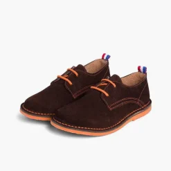 Zapatos Blucher<Pisamonas Zapatos Blucher Serraje Suela Y Cordones Colores