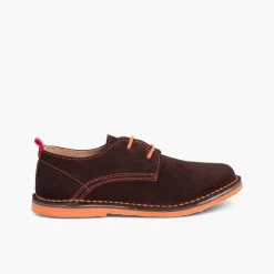 Zapatos Blucher<Pisamonas Zapatos Blucher Serraje Suela Y Cordones Colores