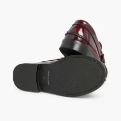 Zapatos Colegiales<Pisamonas Zapatos Castellanos Mocasines De Piel Para Niño