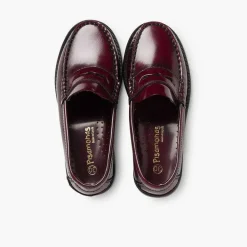 Zapatos Colegiales<Pisamonas Zapatos Castellanos Mocasines De Piel Para Niño