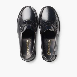 Zapatos Colegiales<Pisamonas Zapatos Castellanos Mocasines De Piel Para Niño