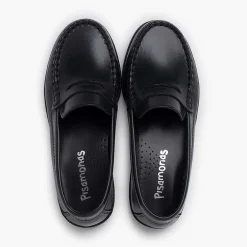 Zapatos Colegiales<Pisamonas Zapatos Castellanos Mocasines De Piel Para Niño