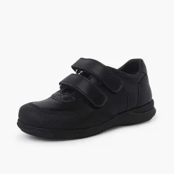 Zapatos Colegiales<Pisamonas Zapatos Colegiales Puntera Reforzada Doble Cierre Color Negro