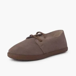 Blucher<Pisamonas Zapatos Cordones Serraje Suela Caramelo