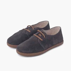 Blucher<Pisamonas Zapatos Cordones Serraje Suela Caramelo