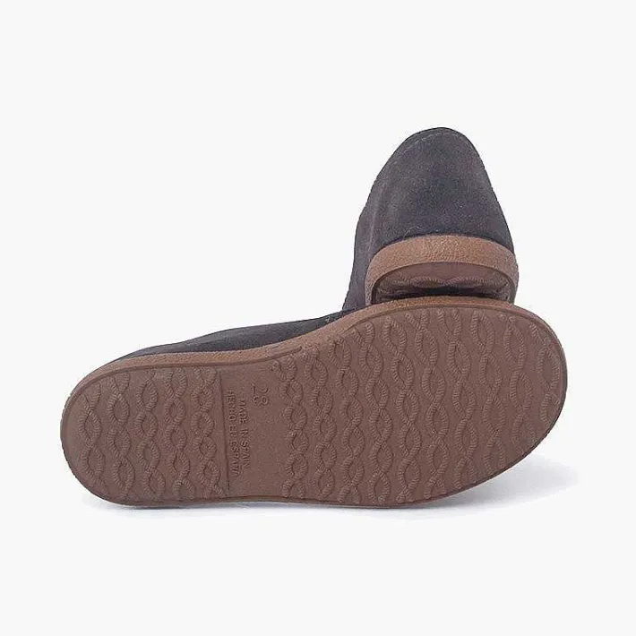 Blucher<Pisamonas Zapatos Cordones Serraje Suela Caramelo