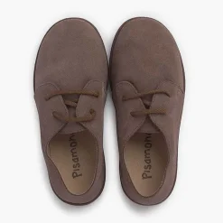 Blucher<Pisamonas Zapatos Cordones Serraje Suela Caramelo