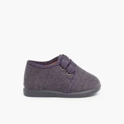 Zapatos Blucher<Pisamonas Zapatos De Tela Tipo Blucher Niño