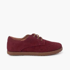 Blucher<Pisamonas Zapatos Oxford Serraje Suela Caramelo