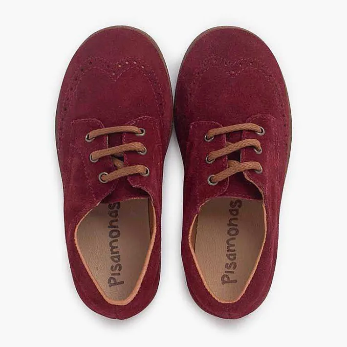 Blucher<Pisamonas Zapatos Oxford Serraje Suela Caramelo