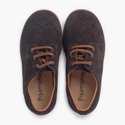 Blucher<Pisamonas Zapatos Oxford Serraje Suela Caramelo
