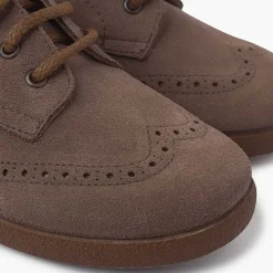 Blucher<Pisamonas Zapatos Oxford Serraje Suela Caramelo