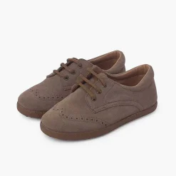 Blucher<Pisamonas Zapatos Oxford Serraje Suela Caramelo
