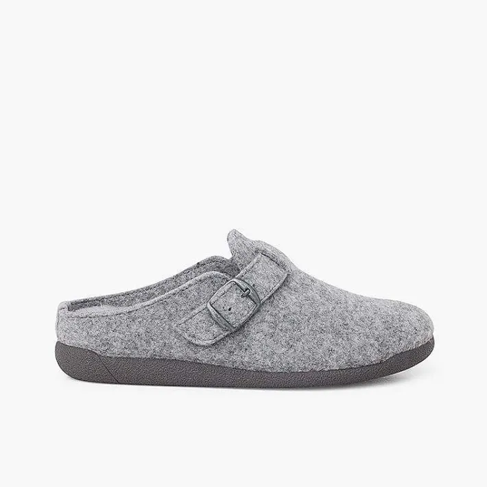 Zapatillas Casa<Pisamonas Zuecos Casa Hebilla Planta Acolchada